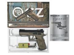 [Carbon8] CZ P09 TAN タンカラーCO2 ガス ブローバック ガスガン 新型 チャンバー搭載 25/10 (中古～新品)