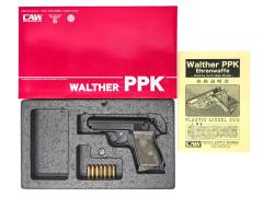 [CAW] 戦前型 ワルサー PPK エーレンヴァッフェ ブラック HW モデルガン (中古)