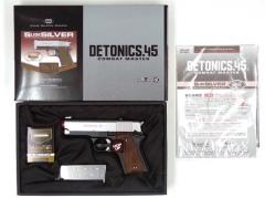 [東京マルイ] デトニクス.45 コンバットマスター スライドシルバー プレミアム限定 ガスブローバック (中古)