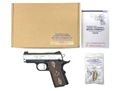 [BWC] SFA ローデッド ライトウェイト マイクロコンパクトモデル ショートリコイルブローバックモデル バイトーンカラー 発火モデルガン (新品)