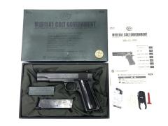[東京マルイ] コルト M1911A1 ガバメント ガスブローバック 木製スムースグリップカスタム (中古)