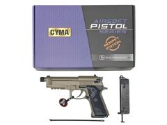 [CYMA] M9A1 MOSFET 電動ハンドガン TANカラー CM132STN (新品)