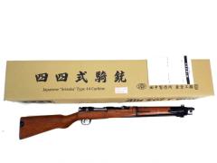 [タナカ] 四四式騎銃 Ver.2 Black 鬼胡桃銃床仕様 ガスガン (中古)