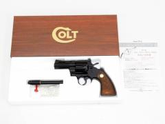 [タナカ] コルト パイソン 357マグナム 3インチ Rモデル HW ガスリボルバー (中古)