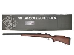 [S&T] M40 エアーコッキング ライフル リアルウッド (中古)