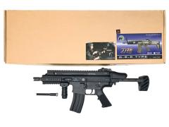 [WE] FN Herstal SCAR-L PDW ガスブローバック 日本仕様 ブラック フルカスタム (中古)