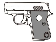 [マルシン] コルト 25オート X-PFC 【完成品】発火モデルガン (新品予約受付中!)