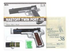[MGC] スプリングフィールド ナストフ ツインポート .38 固定ガスガン アルタモントグリップ (中古)