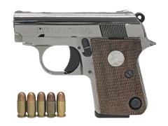 [マルシン] コルト.25オート シルバーABS モデルガン ダミーカートリッジ仕様 (中古)