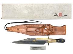 [AL MAR]アルマー パワー ボウイ Power Bowie シースナイフ シース付き (中古)