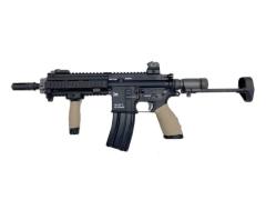 [WE] HK416C GBB オープンボルト グリップ＆マーキングカスタム (中古)