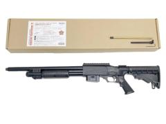 [マルゼン] CA870 タクティカル II エアコッキング ショットガン ロングインナーバレル＆サイレンサーアダプターカスタム (中古)