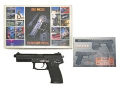 [KSC] MK23 SOCOMピストル HW 旧パッケージ ガスブローバック　ハードキック仕様 (中古)