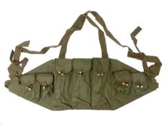 [AKRIVA] T56 56式 AK メーカー純正 チェストリグ マガジンベスト カーキカラー (新品)