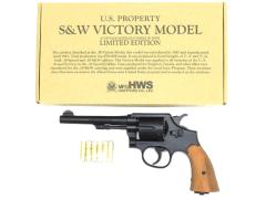 [HWS] S&W ビクトリーモデル HWブルーブラックフィニッシュ 5インチ 発火モデルガン (未発火)