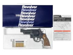 [タナカ] S&W M27 “The .357 Magnum” 4インチ レジスタードマグナム HW 発火モデルガン 木製グリップカスタム (未発火)