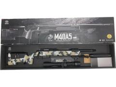 [東京マルイ] M40A5 ショートバレル/サプレッサー/高倍率スコープ/サンド迷彩塗装カスタム エアライフル (中古)