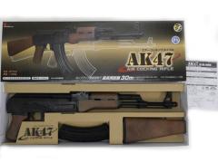 [クラウン] AK47 エアーコッキングライフル 10才以上用エアガン (新品)