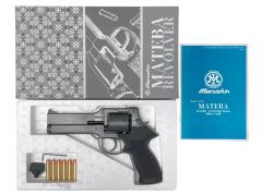 [マルシン] マテバ 5インチ Xカート式 新型パッキン ガスリボルバー エクセレントHW ラバーコートプラグリップモデル (新品)