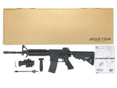 [WA] M4A1 フルメタルカスタム SOPMOD ver.2014 付属ダットサイト点灯不可 (中古)