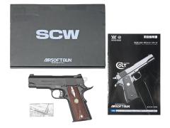 [WA] ウィルソン プロフェッショナル パーカライズド SCW3 ガスブローバック 10mmAutoカスタム ガス漏れ小 (訳あり)