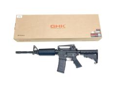 [東京マルイ] M4A1カービン リアルガスブローバック キャリングハンドル＆P-MAGカスタム 外箱変更 (中古)