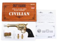 [コクサイ] コルト シングルアクションアーミー ブラックパウダー シビリアン No.10 SMG 金属モデルガン (中古)