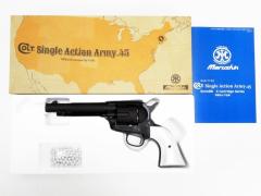 [マルシン] コルト SAA 1st Gen. アーティラリー 5.5インチ パールプラグリップ仕様 ブラックHW ガスリボルバー (中古)