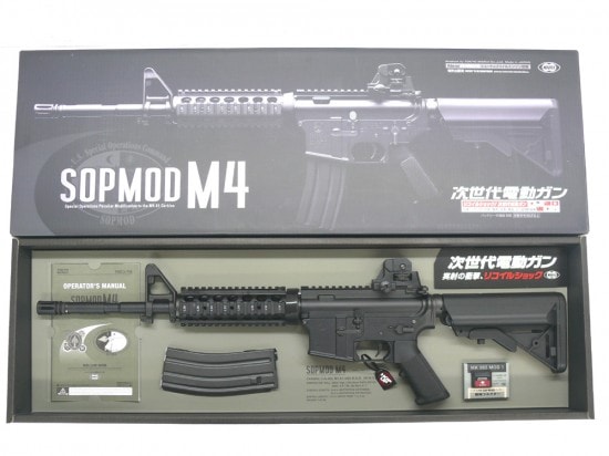 [東京マルイ] SOPMOD M4 次世代電動ガン (新品取寄)