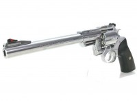 [マルシン] ルガー スーパーレッドホーク 9.5インチ シルバーABS Xカートリッジ 6mmBB ガスリボルバー (中古)