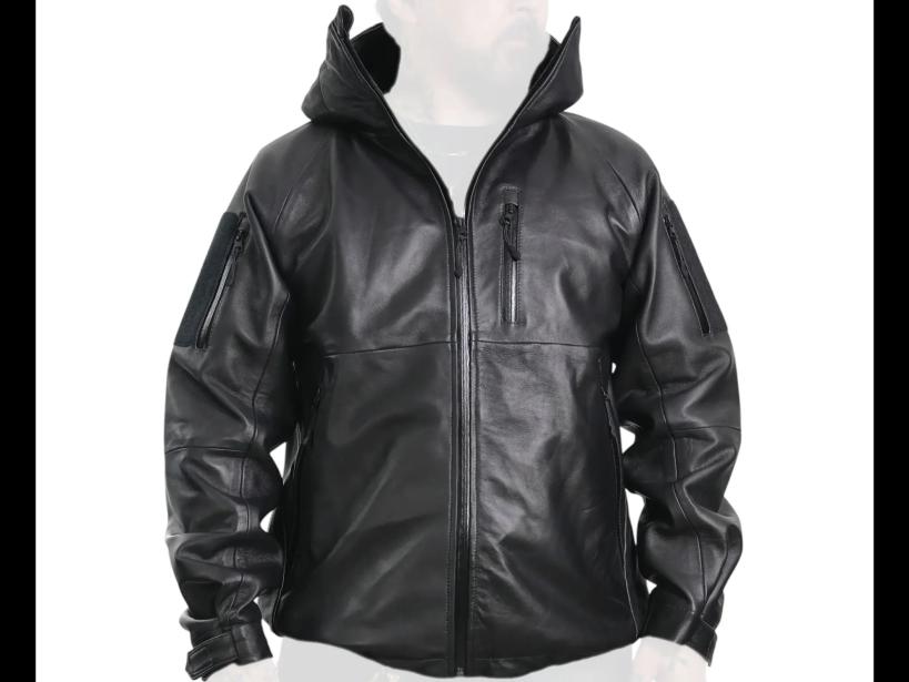 [VOLK TACTICAL GEAR] LVS-LEBO '25 Leather Edition Black Out Mサイズ レザージャケット (未使用)