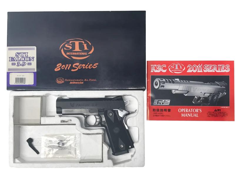 [KSC] STI ファルコン3.9 レースメカver ガスブローバック (中古)