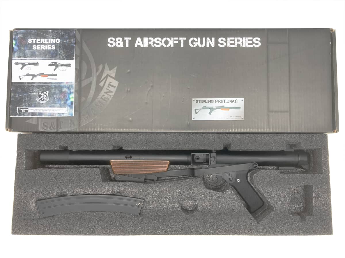 [S&T] スターリング Mk5 L34A1 電動ガン (中古)