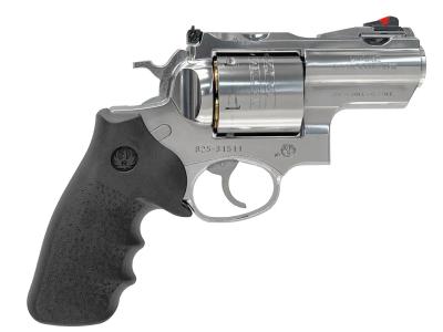 [マルシン] スーパーレッドホーク 454カスールタイプ ホーググリップ シルバー ABS ガスリボルバー アラスカンカスタム (中古)サブ画像へ1