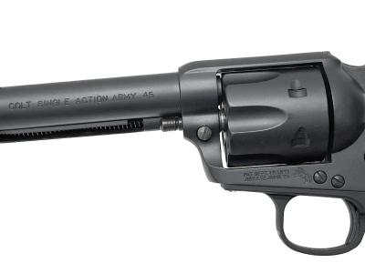 [HWS] SAA シビリアン HW 完成品 発火モデルガン 塗装/木製グリップカスタム (中古)サブ画像へ2