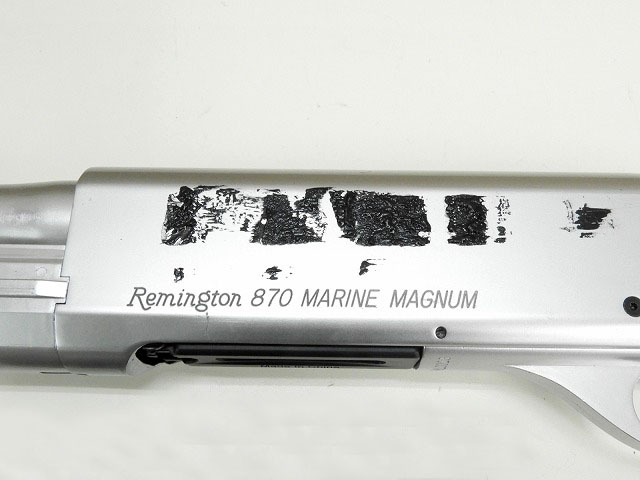 [CYMA] M870 ロング 固定ストック フルメタル SV/CM350LMSV エアコッキングライフル 汚れ有り (中古) 製品詳細画像 