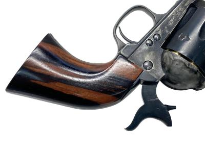 [HWS] コルト SAA.45 ピースメーカー アーティラリー オリジナルメッキ ハリウッドカスタム 発火モデルガン 木製グリップ/ケースハードンカスタム (中古)サブ画像へ4