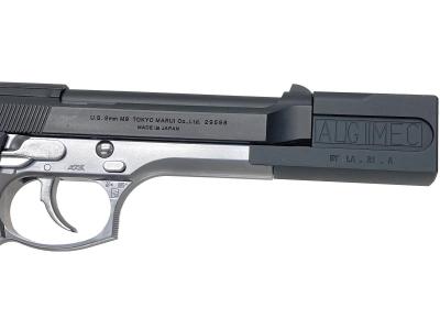 [東京マルイ] M92F ミリタリーモデル フレームシルバー プレミアム限定 ガスブローバック グリップ換装 コンペンセイター装備 (中古)サブ画像へ3