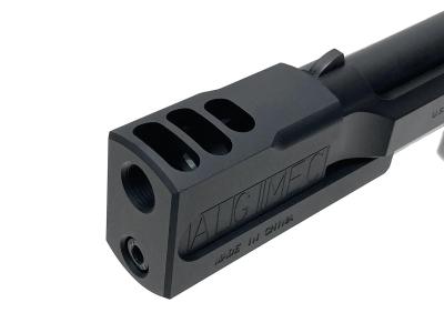 [東京マルイ] M92F ミリタリーモデル フレームシルバー プレミアム限定 ガスブローバック グリップ換装 コンペンセイター装備 (中古)サブ画像へ4