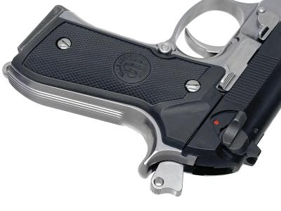 [東京マルイ] M92F ミリタリーモデル フレームシルバー プレミアム限定 ガスブローバック グリップ換装 コンペンセイター装備 (中古)サブ画像へ5