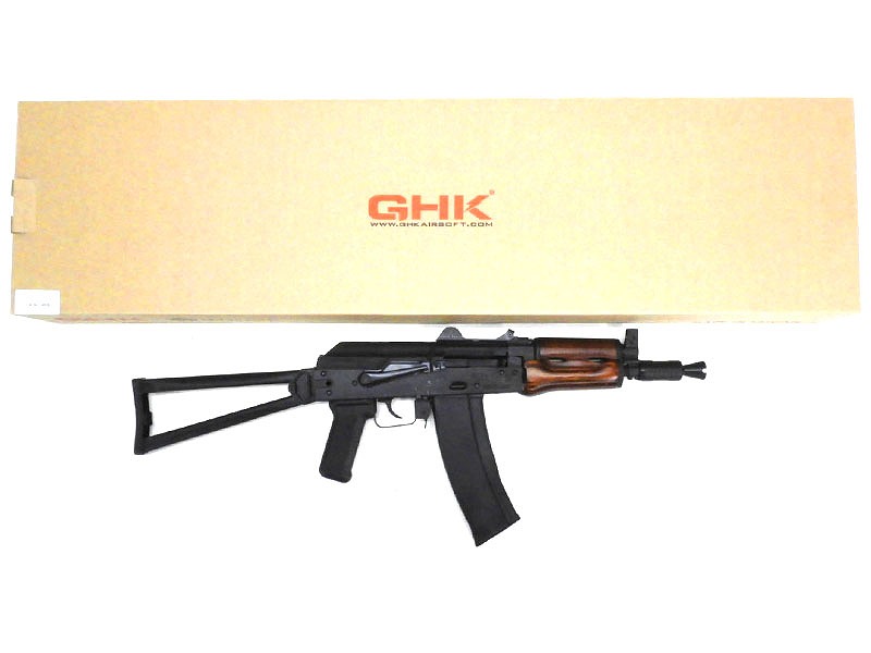 [GHK] AKS74U co2 GBB IZHMASH 刻印仕様 ガスブローバック アサルトライフル (新品)