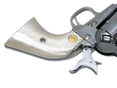 [HWS] コルトSAA.45 シビリアン オールシルバー 発火モデルガン 銃口メッキ浮き (訳あり)サブ画像へ4