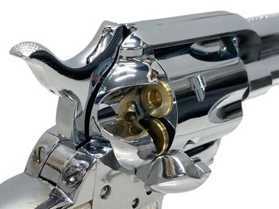 [HWS] コルトSAA.45 シビリアン オールシルバー 発火モデルガン 銃口メッキ浮き (訳あり)サブ画像へ5