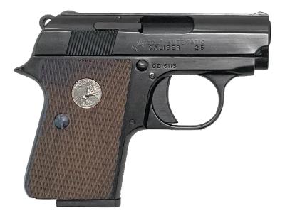 [マルシン] コルト 25オート 発火モデルガン 完成品 WディープブラックABS (未発火)サブ画像へ1