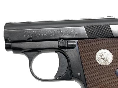 [マルシン] コルト 25オート 発火モデルガン 完成品 WディープブラックABS (未発火)サブ画像へ2