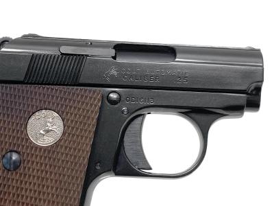 [マルシン] コルト 25オート 発火モデルガン 完成品 WディープブラックABS (未発火)サブ画像へ3