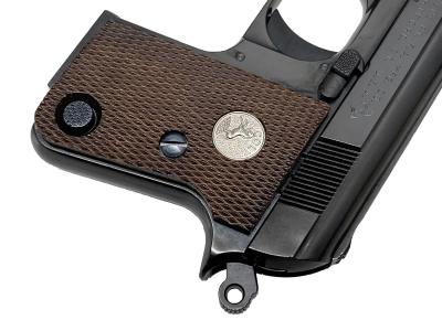 [マルシン] コルト 25オート 発火モデルガン 完成品 WディープブラックABS (未発火)サブ画像へ4