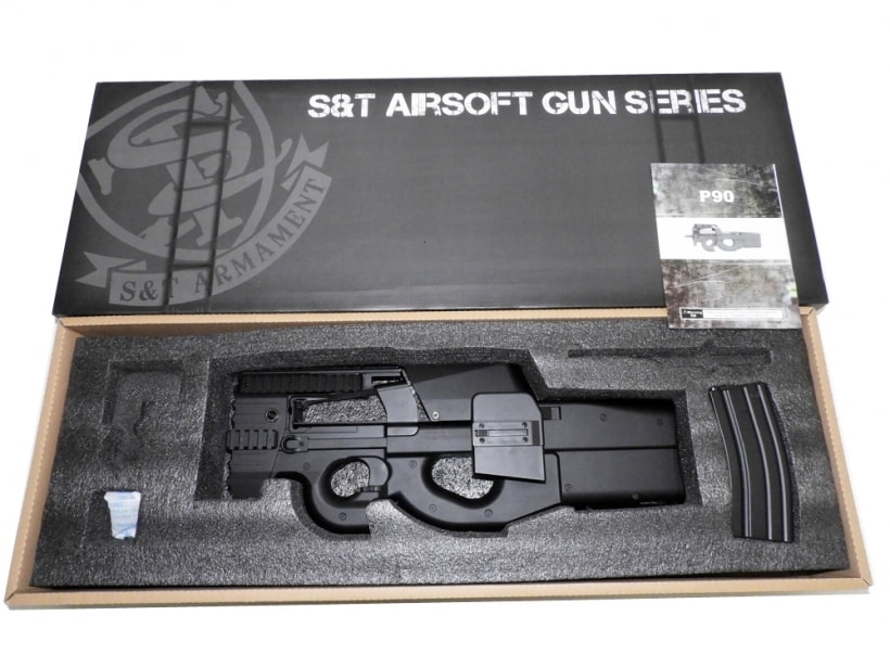 S&T] P-90 Strike Head 電動ガン BK (中古)｜エアガン.jp