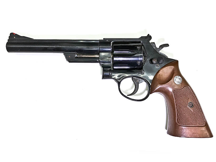 [MGC] S&W M29 ヘビーデューティー .44マグナム 6インチ ABS 発火モデルガン (ジャンク)