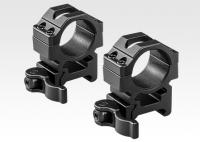 [東京マルイ] NEW イルミネーテッド ショートズームスコープ 3-9×32 ミディアム 3倍〜 ピカティニー Φ25mm イルミネーション マウントリングセット (中古)